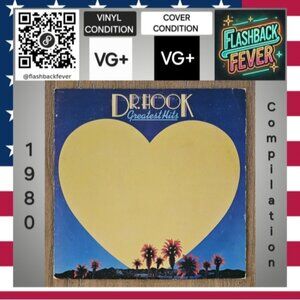 DR. HOOK•Greatest Hits•Capitol Records (#SO0-12122)•Jacksonville Pressing